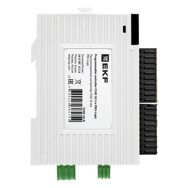 Контроллер программируемый F100 10 в/в PRO-Logic PROxima EKF F100-10-R фото в каталоге от BTSprom.by