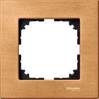  Рамка 1-м Merten деревян. бук SchE MTN4051-3470 фото в каталоге от BTSprom.by