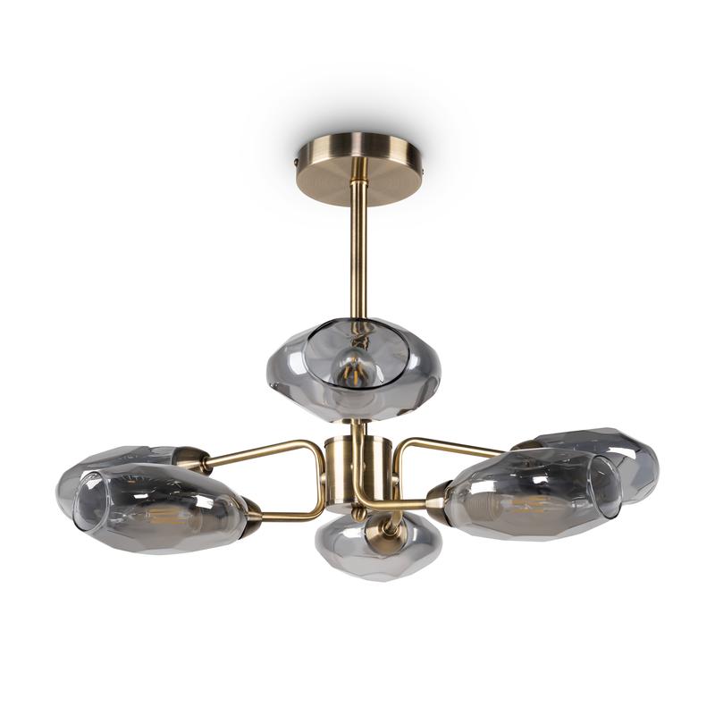  Светильник Ashy 40Вт E14х6 IP20 потолочн. Freya FR5327CL-06BZ фото в каталоге от BTSprom.by