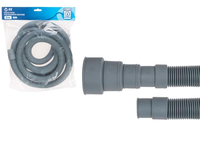 шланг сливной для стиральной машины 5,0 пэ, av engineering ave3403500 от BTSprom.by