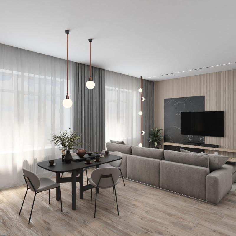  Светильник для трека-ремня Belty Orb 10Вт 4000К IP20 48В DC 180х181мм RA90 120град. со светодиодом акрил черн. DENKIRS 723156 фото в каталоге от BTSprom.by