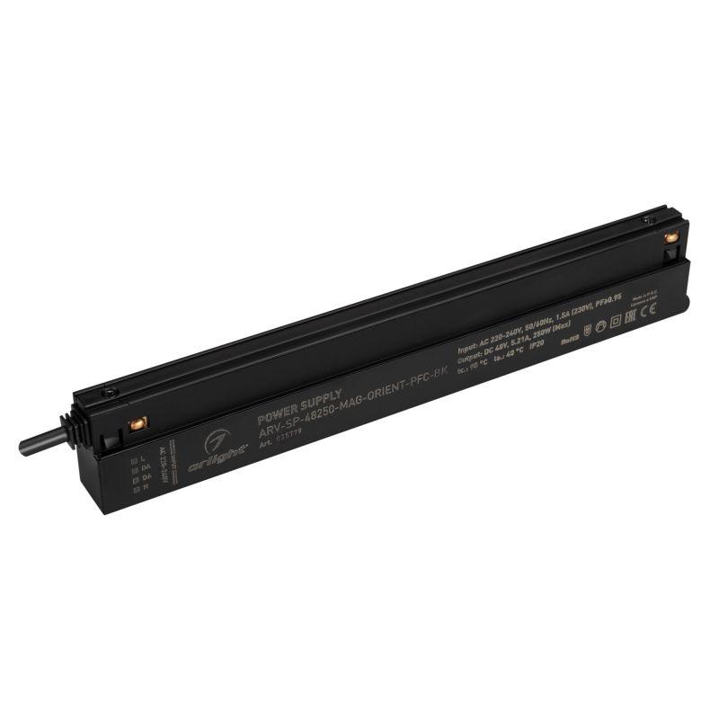 блок питания arv-sp-48250-mag-orient-pfc-bk 48в 5.21а 250вт ip20 пластик arlight 035779 от BTSprom.by