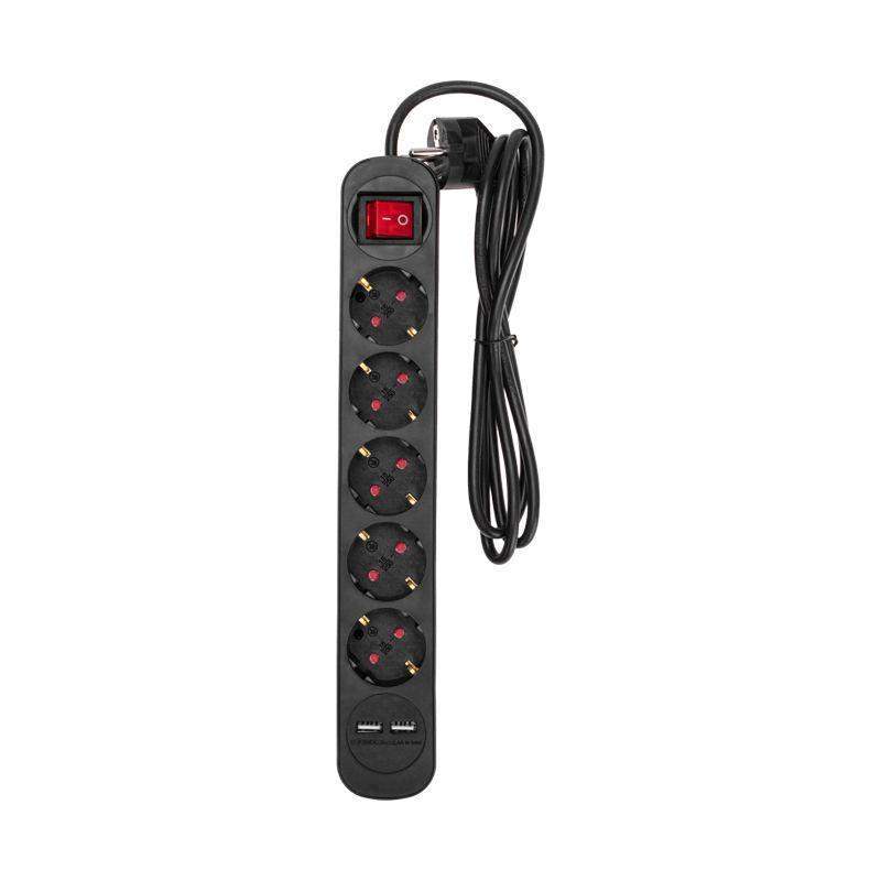 удлинитель 5х1.5м с заземл. standard 2хusb 3х1кв.мм с выкл. черн. rexant 13-4040 от BTSprom.by удлинитель 5х1.5м с заземл. standard 2хusb 3х1кв.мм с выкл. черн. rexant 13-4040 от BTSprom.by