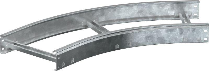 Угол для лотка 45град. 500х80 R600 LESTA HDZ IEK CPG05-4-45-080-500-HDZ от BTSprom.by