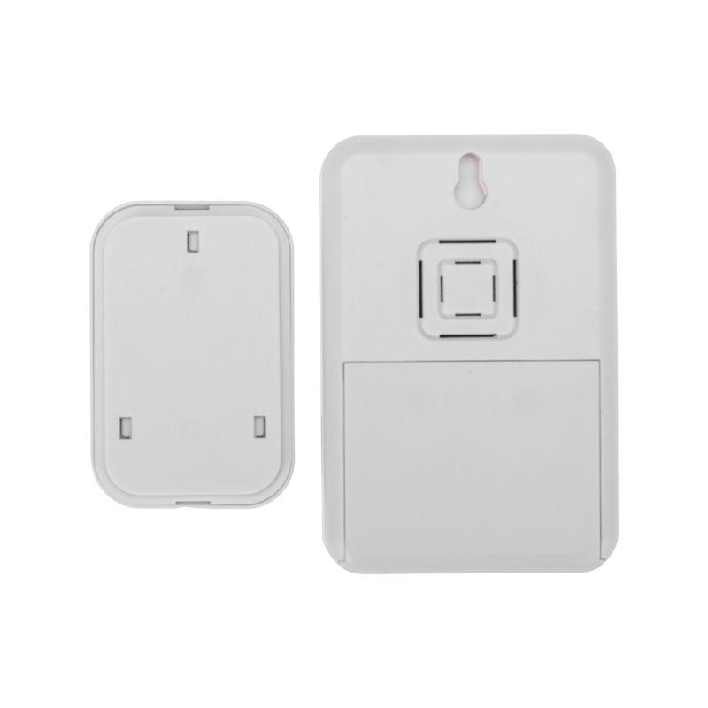  Звонок беспроводной дверной переливающийся 38 мелодий IP44 бел./красн. Rexant 73-0016 фото в каталоге от BTSprom.by