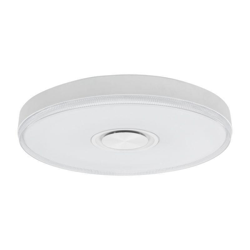 светильник светодиодный fobos melody 2700-6500к настенно-потолочный rgb bluetooth sound с пультом и app rexant 624-002 от BTSprom.by