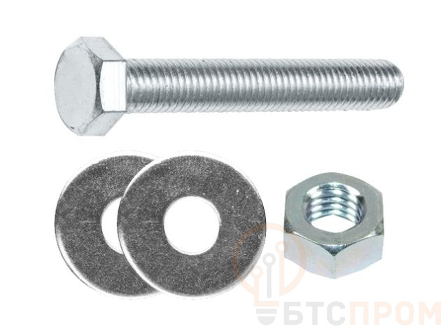 Болт М8х40 мм шестигр. с гайкой и шайбами (4 шт в зип-локе) STARFIX SMK1-84894-4 фото в каталоге от BTSprom.by  Болт М8х40 мм шестигр. с гайкой и шайбами (4 шт в зип-локе) STARFIX SMK1-84894-4 фото в каталоге от BTSprom.by