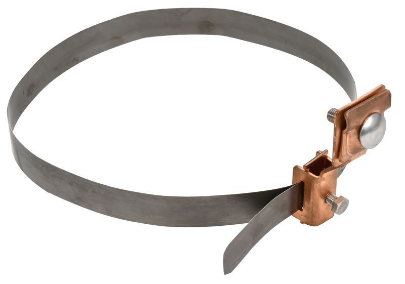 держатель проводника круглого 6-10мм водосточная труба 0-160мм медь iek zdp80-50-7-16-160 от BTSprom.by