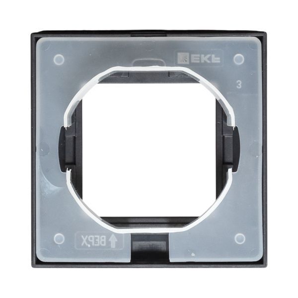  Рамка 1-м Эпика IP44 пластик черн. EKF UP1-FPB-01-44 фото в каталоге от BTSprom.by