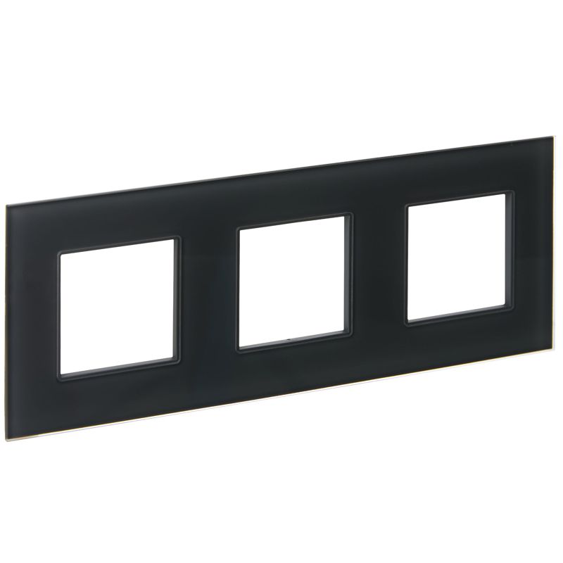 рамка 3-м skandy sk-f23g стекло графит iek sk-m32-g-k53 от BTSprom.by