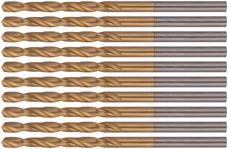  Сверло HSS по металлу титановое покрытие 3.0мм (уп.10шт) FIT 34130 фото в каталоге от BTSprom.by