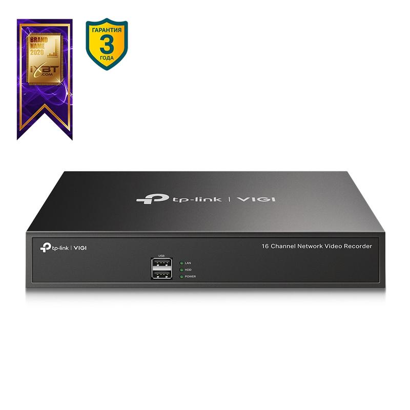 видеорегистратор 16-канальный сетевой vigi nvr1016h tp-link 1846456 от BTSprom.by