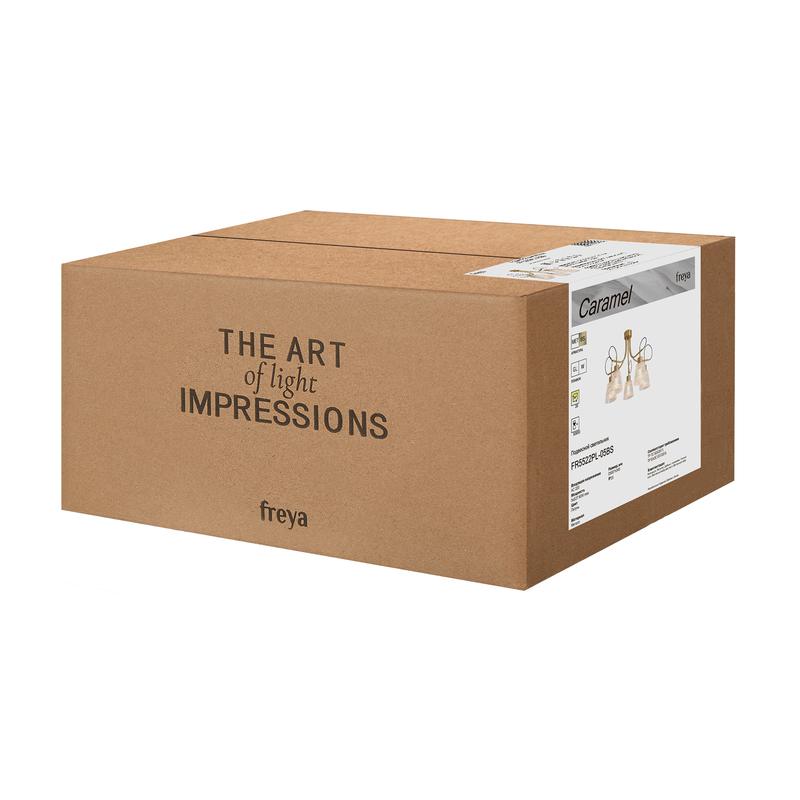  Светильник Caramel 5х60Вт E27 IP20 подвесной Freya FR5522PL-05BS фото в каталоге от BTSprom.by