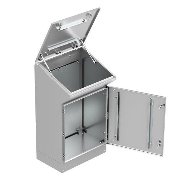  Пульт управления напольный "Inox" AISI304 TP6 IP55 (960х600х400) EKF mb-inox-96-60-40 фото в каталоге от BTSprom.by