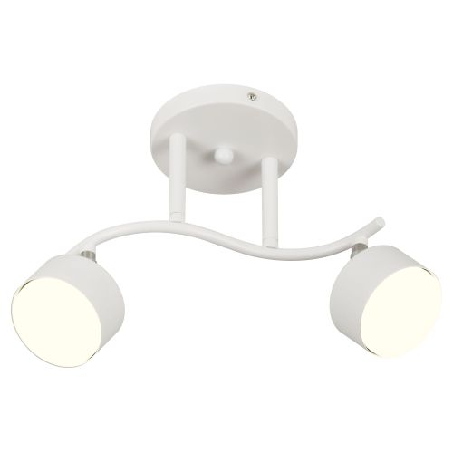 светильник batty 7080-702 15вт 2хgx53 настен./потолочн. спот поворотн. rivoli б0069918 от BTSprom.by