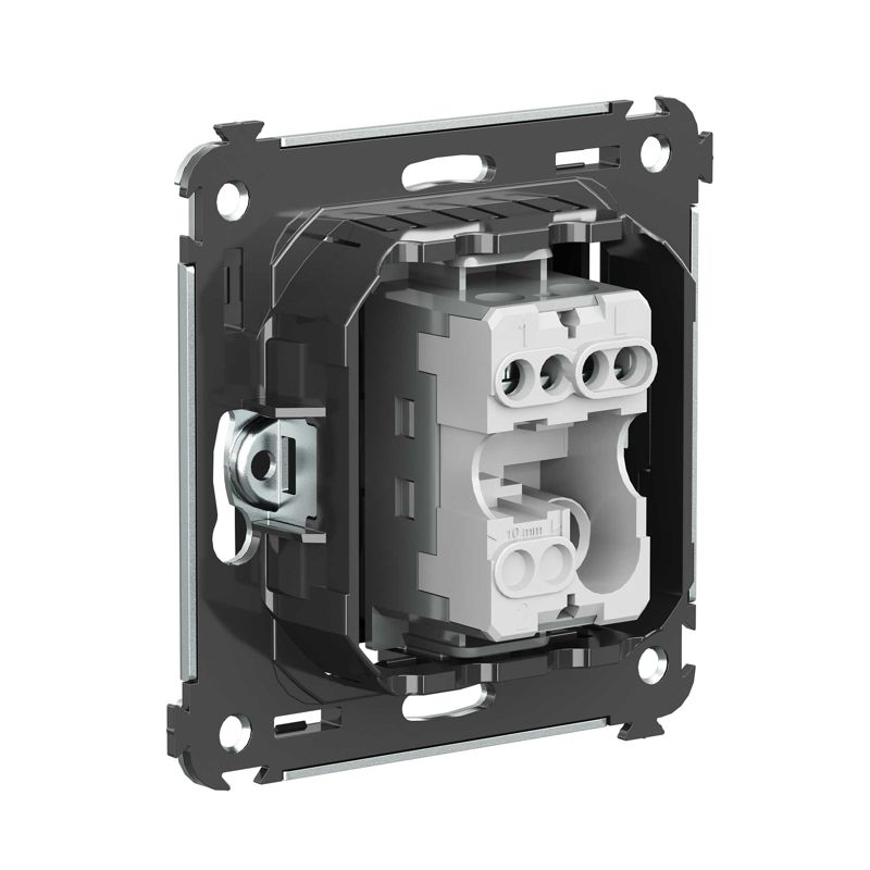  Кнопка 1-кл. СП Avanti "Черный матовый" DKC 4412153 фото в каталоге от BTSprom.by