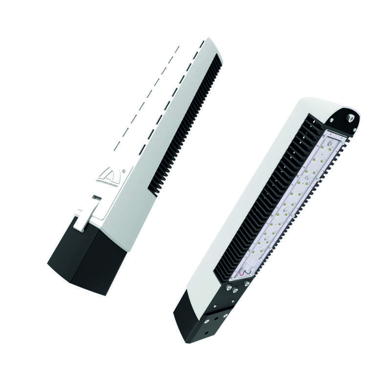 светильник светодиодный lad led r500-1-60-12-35k 35вт 5000к ip67 5086лм dc 12-24в ксс типа "г" консольное крепление ладзавод ladled1601235k от BTSprom.by