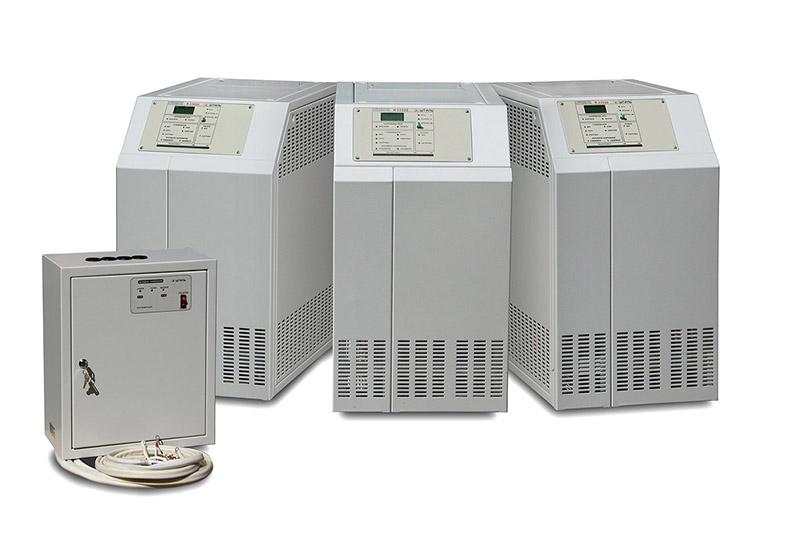 стабилизатор переменного напряжения релейный r 48000-3 380в 48ква ручной байпас ip20 (комплект: 3 блока стабилизации блок коммутации) штиль 345105 от BTSprom.by