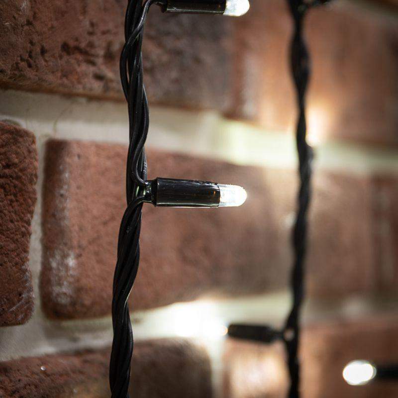  Гирлянда светодиодная "Светодиодный Дождь" 2х6м 1500LED бел. 250Вт 230В IP65 эффект водопада с контроллером провод черн. Neon-Night 235-265 фото в каталоге от BTSprom.by