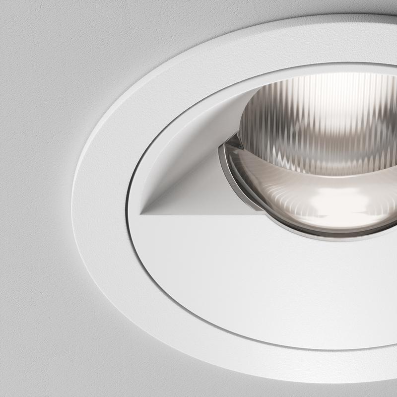  Светильник Parete 12Вт 2700К-3000К-4000К 36град. встраив. Maytoni DL100-12W2.7-3-4K-RD-W фото в каталоге от BTSprom.by