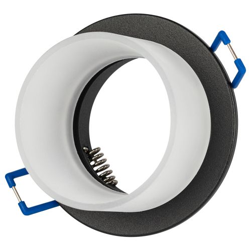  Светильник декоративный DK106 BK MR16 GU5.3 встраив. черн. ЭРА Б0058428 фото в каталоге от BTSprom.by