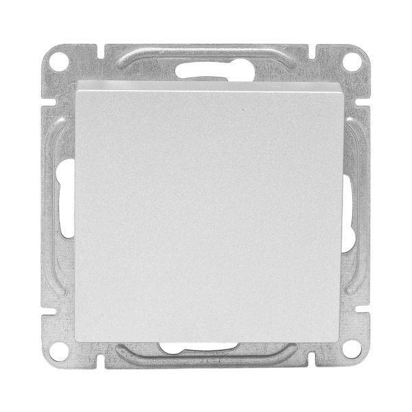  Выключатель кнопочный 1-кл. СП Эпика механизм алюм. EKF UP1-SWA-13 фото в каталоге от BTSprom.by