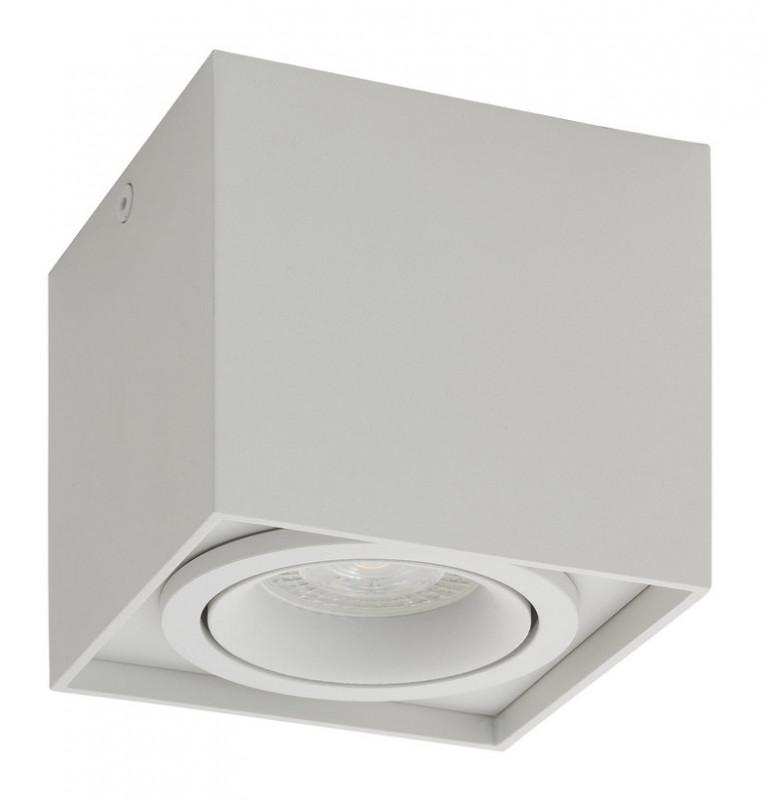 светильник накладной ip20 50вт gu10 бел. алюм. denkirs dk2003-wh от BTSprom.by