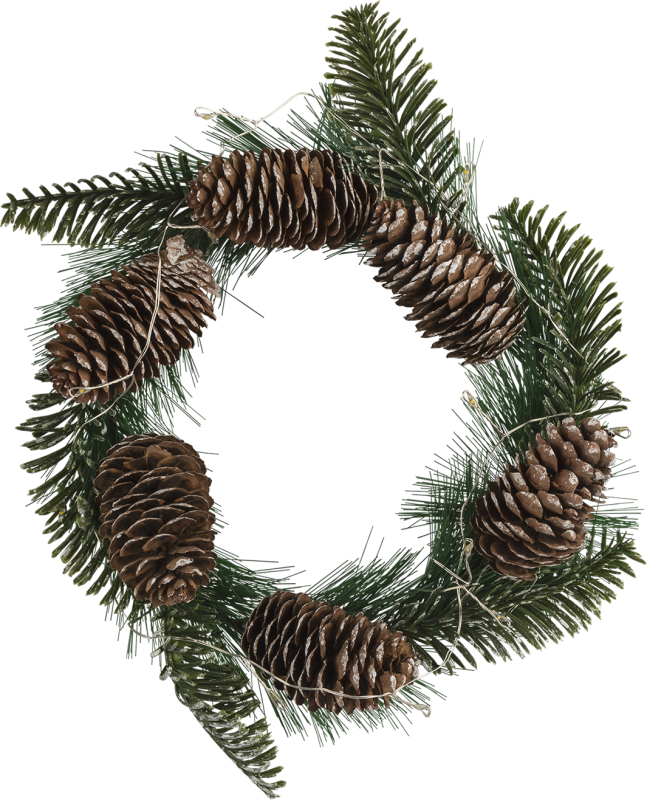  Гирлянда светодиодная "Венок шишки" 95 036 NGF-D041-02 WW Navigator 95036 фото в каталоге от BTSprom.by