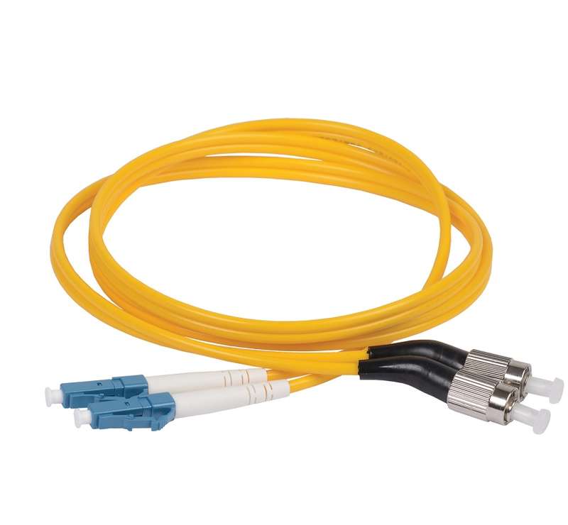 патч-корд оптический коммутационный переходной для одномодового кабеля (sm); 9/125 (os2); fc/upc-lc/upc; двойного исполнения (duplex); lszh (дл.1м) itk fpc09-fcu-lcu-c2l-1m от BTSprom.by