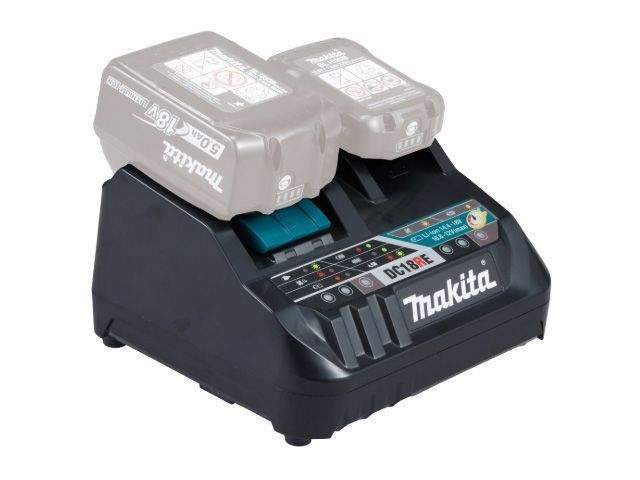 зарядное устройство makita dc 18 re (10.8 - 18.0 в, 5.0 а, быстрая зарядка, 2 гнезда) от BTSprom.by