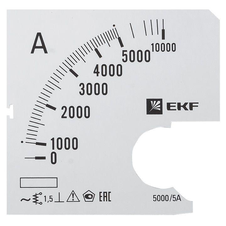 шкала сменная для a721 5000/5а-1.5 proxima ekf s-a721-5000 от BTSprom.by