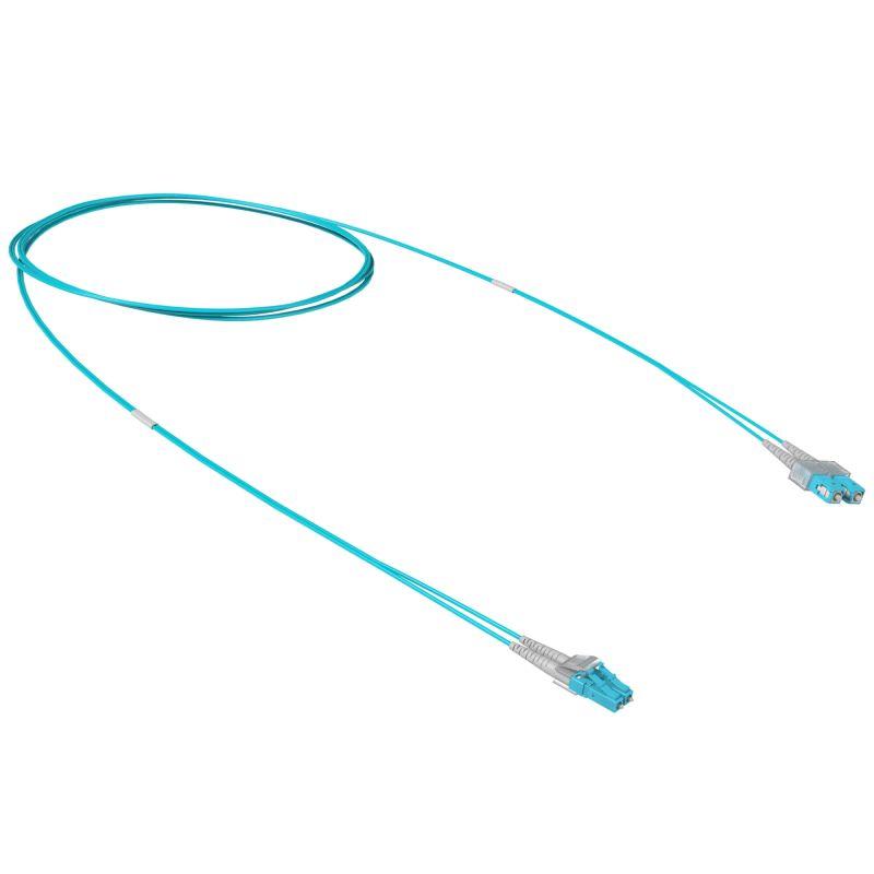 шнур оптический коммутационный переходной duplex sc-upc/lc-upc 50/125 om3 2м dkc rnpc53dcl2 от BTSprom.by