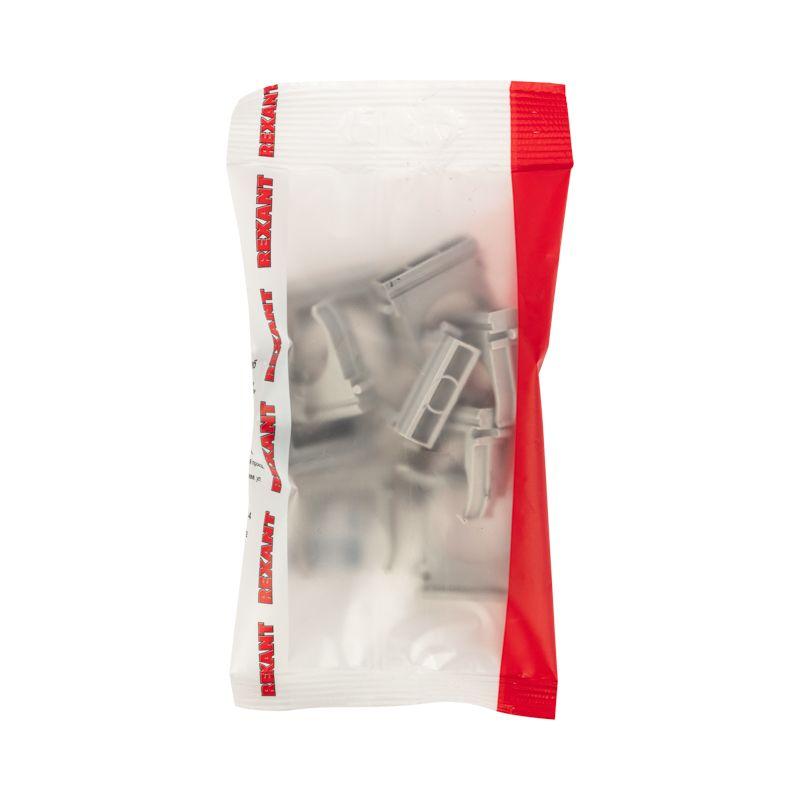  Держатель для труб (клипса) d25мм сер. (уп.10шт) Rexant 28-0125-4 фото в каталоге от BTSprom.by