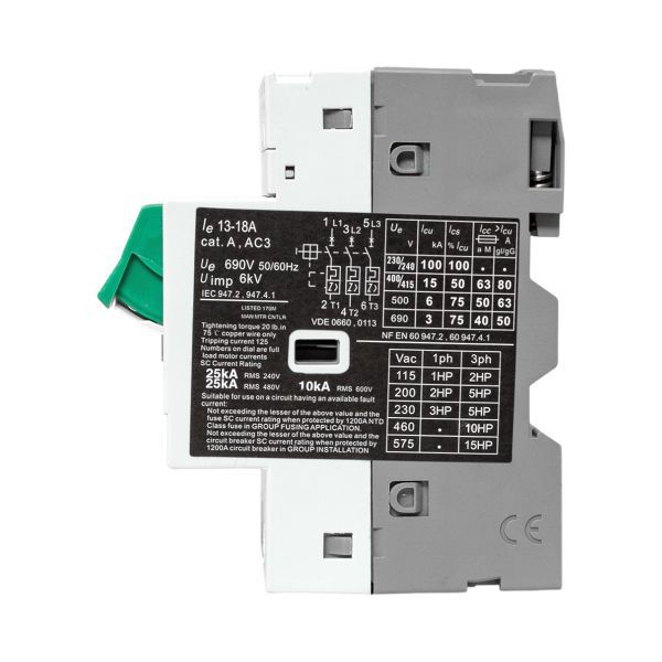  Выключатель автоматический для защиты двигателя АПД-32 13-18А EKF apd-me-18 фото в каталоге от BTSprom.by