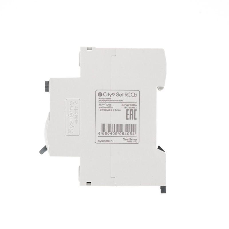  Выключатель дифференциального тока (УЗО) 2п 63А 30мА тип AC City9 Set 230В SE C9R36263 фото в каталоге от BTSprom.by