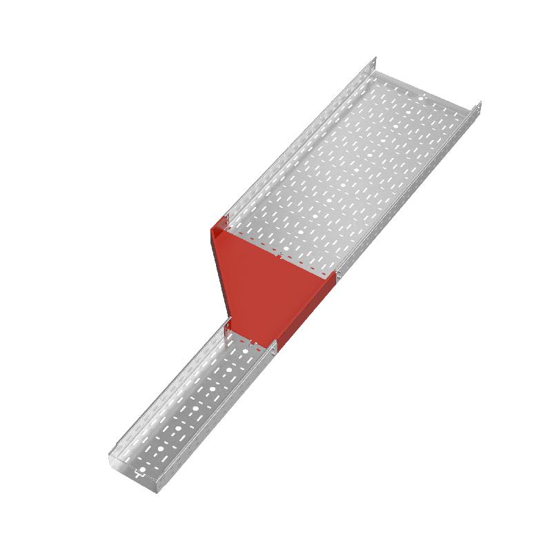 Переходник для лотка левый 80х200-500мм "ПЛЮС" HD85 КМ PL18026 фото в каталоге от BTSprom.by