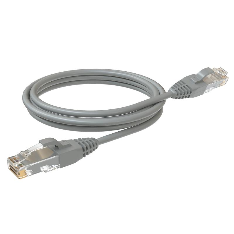 патч-корд u/utp кат.5e 2хrj45 неэкранир. lszh 3м сер. sysmatrix pc 4545.5eu26.3lszhgy от BTSprom.by