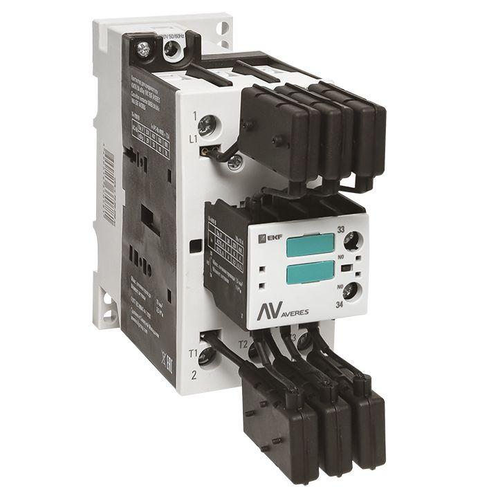 контактор для конденсатора кмэк 50квар 230в 1nо averes ekf ctrk-s-72-50-230-av от BTSprom.by