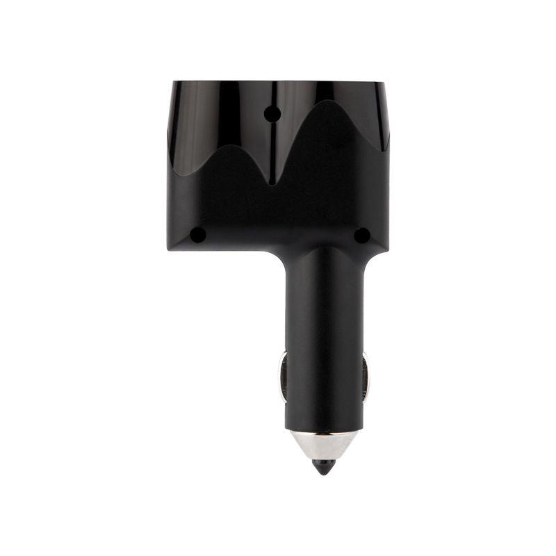  Автозарядка в прикуриватель АЗУ 2хUSB+гнездо 12-24В 5В 1000mA бел. Rexant 16-0299 фото в каталоге от BTSprom.by