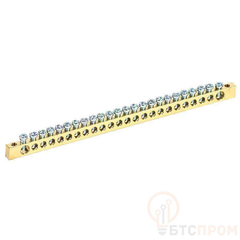 Шина PEN "земля-ноль" 6х9мм 24/2 (24 группы/крепеж по краям) Rexant 11-2371 фото в каталоге от BTSprom.by  Шина PEN "земля-ноль" 6х9мм 24/2 (24 группы/крепеж по краям) Rexant 11-2371 фото в каталоге от BTSprom.by