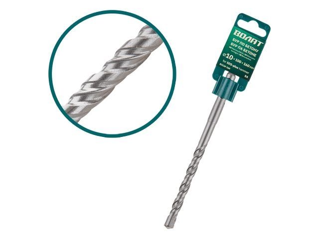 10х210х260 мм бур (сверло) sds-plus s4 волат (бур по бетону) 82110-260 от BTSprom.by