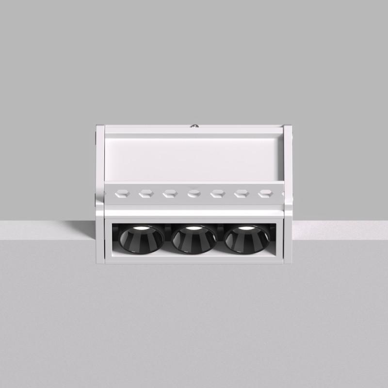  Светильник SPACE 6Вт 4000К IP20 220В L69мм 38град. встраив. под шпатлевку со светодиодом алюм. бел./черн. DENKIRS 723067 фото в каталоге от BTSprom.by