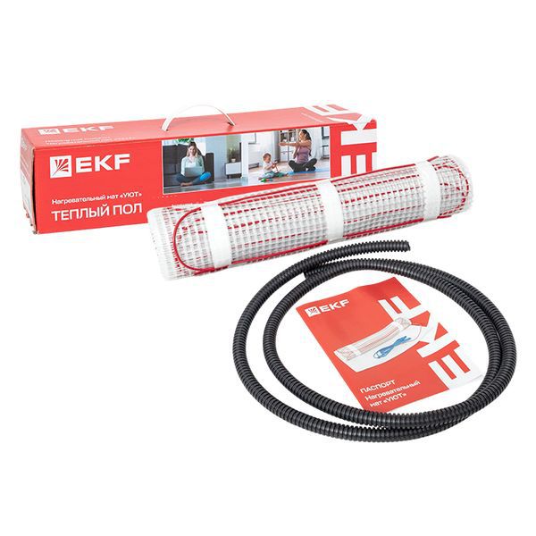  Комплект "Теплый пол" (мат) двухжил. 450Вт 3кв.м "Уют" PROxima EKF nm2-450-3 фото в каталоге от BTSprom.by