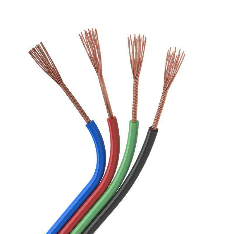 шлейф питания arl-18awg-4wire-cu (уп.50м) arlight 026352 от BTSprom.by