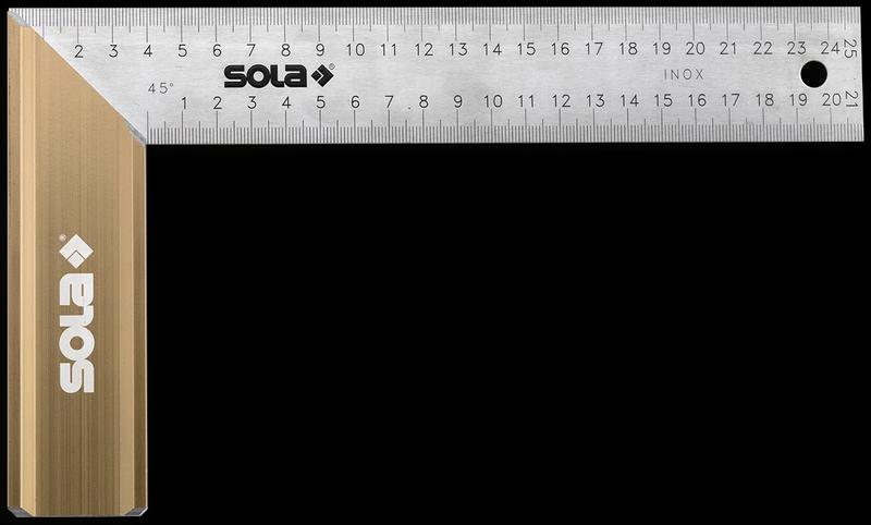 угольник столярный алюм. srb 300 300х145мм sola 56012201 от BTSprom.by