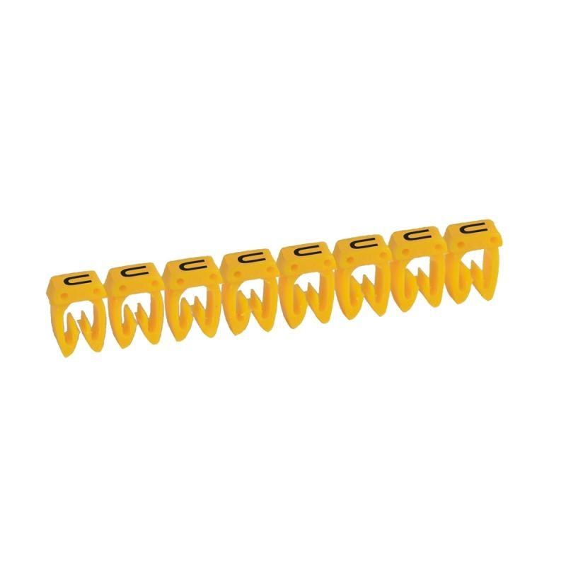 маркер каб. 0.15-0.5кв.мм cab3 "u" черн. на желт. фоне (уп.300шт) leg 038130 от BTSprom.by