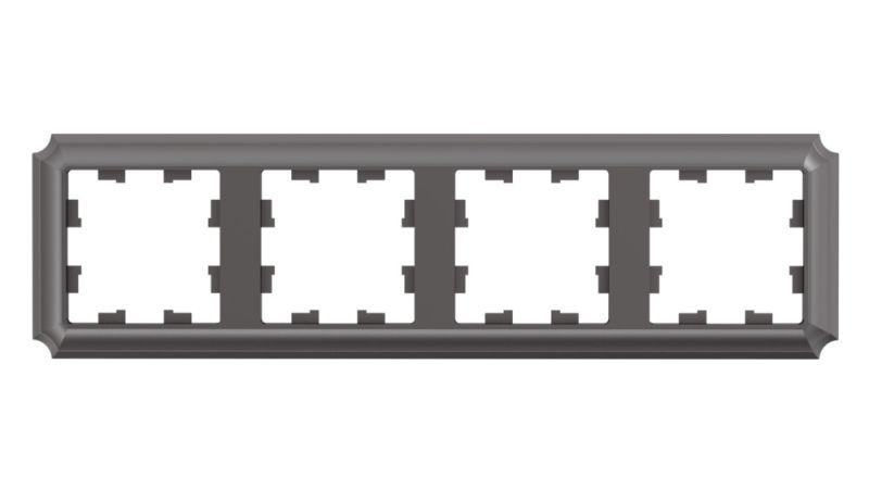 рамка 4-м atlasdesign antique универс. мокко se atn100604 от BTSprom.by