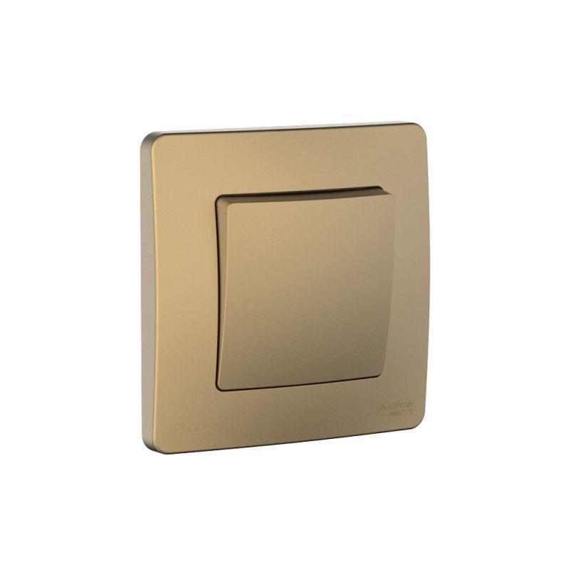 переключатель 1-кл. сп blanca 10а ip44 (сх.6) 250в титан se blnvs410604 от BTSprom.by