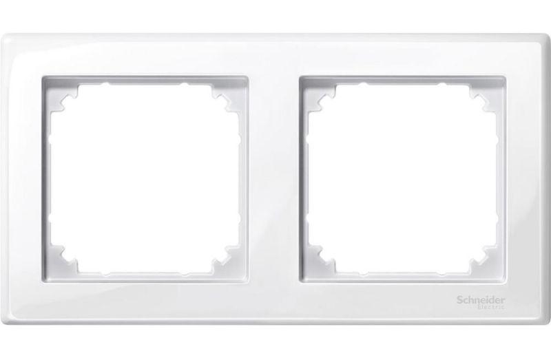  Рамка 2-м Merten Antik бел. SchE MTN478219 фото в каталоге от BTSprom.by