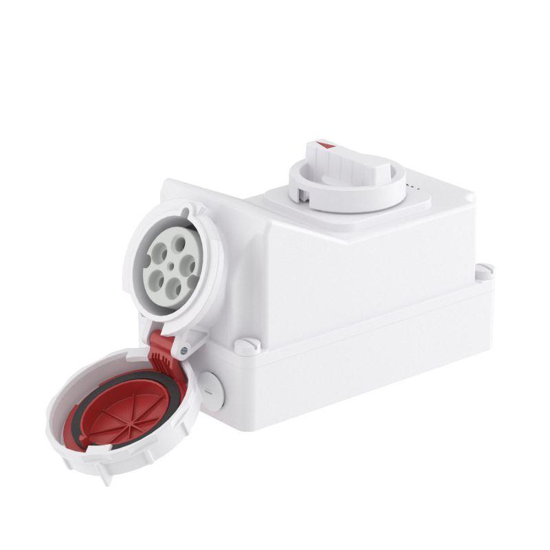 розетка наружн. уст. 32а 400в 3p+e+n ip67 dkc dis5613287 от BTSprom.by